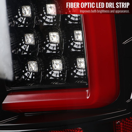 Spec-D Tuning 07-08 DODGE RAM LED TAIL LIGHTS, PK  2 LT-RAM07BKLED-G2-TM